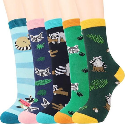 Calcetines Lindos de Mujer: Confort y Estilo con tus Animales Favoritos - Tekeno