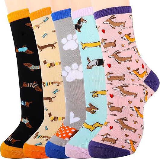 Calcetines Lindos de Mujer: Confort y Estilo con tus Animales Favoritos - Tekeno