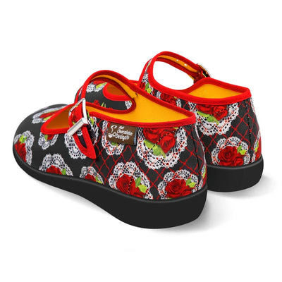 Chocolaticas® Andalucia Women's Mary Jane Flat - Tekeno