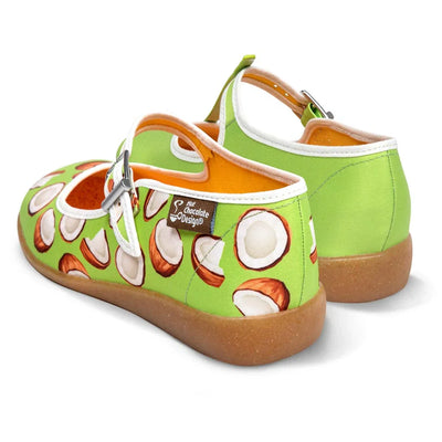 Chocolaticas® Coco Women's Mary Jane Flat - Tekeno