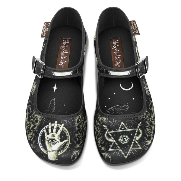 Chocolaticas® Esoteric 2 Mary Jane Sapatilhas Femininas