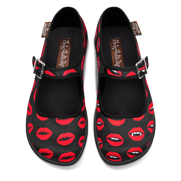 Sapatilhas Mary Jane Chocolaticas® Kiss Me para Mulheres