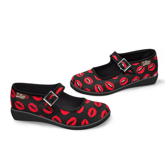Sapatilha Mary Jane Chocolaticas® Kiss Me Feminina