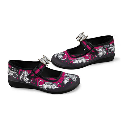 Chocolaticas® The Gargoyle Cats Women's Mary Jane Flat - Tekeno