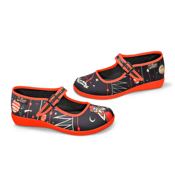 Chocolaticas® Sagittarius Women's Mary Jane Flats