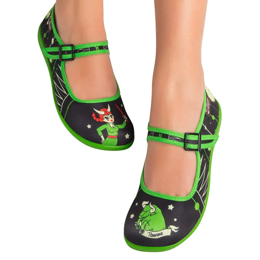Chocolaticas® Taurus Women's Mary Jane Flat - Tekeno