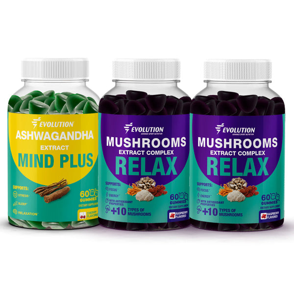 Combo de gomitas para la ansiedad y el estrés