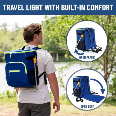 Mochila enfriadora everlasting comfort: 54 latas de frescura para tus aventuras - Tekeno