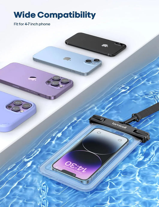 Fundas Impermeables para Celulares Lamicall: Protección IPX8 para tus Aventuras - Tekeno