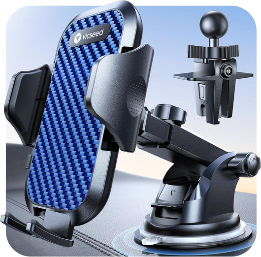 Soporte Universal VICSEED para Coche: ¡Tu Teléfono Seguro y a la Vista en Cada Viaje! - Tekeno