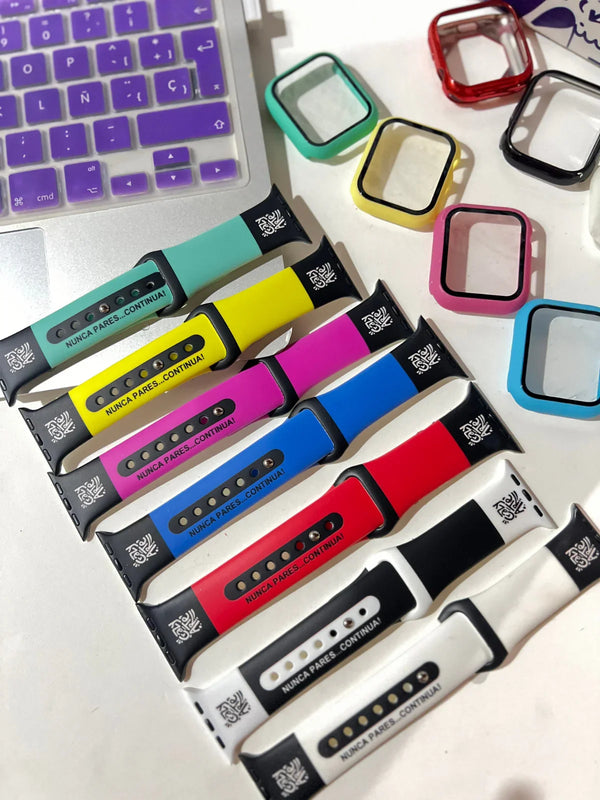 Correa Apple Watch - Silicón Crazyarte - Tekeno