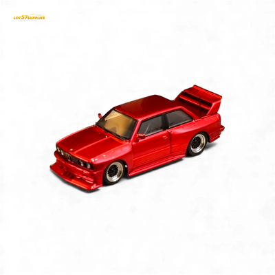 SW BMW E30 M3 LTO Modificado Vermelho 1:64