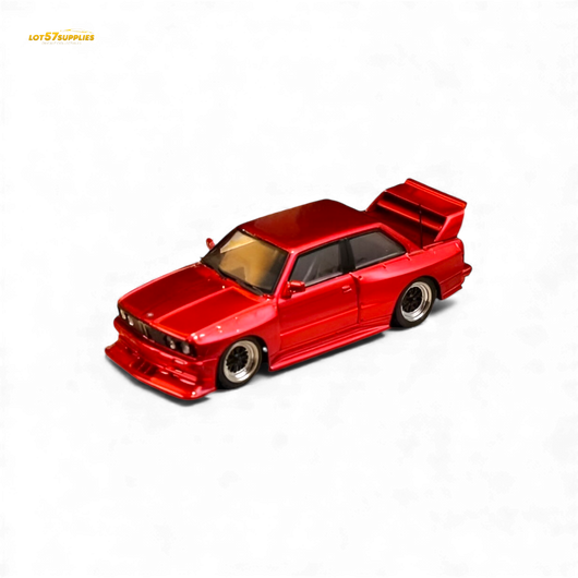 SW BMW E30 M3 LTO Modificado Vermelho 1:64