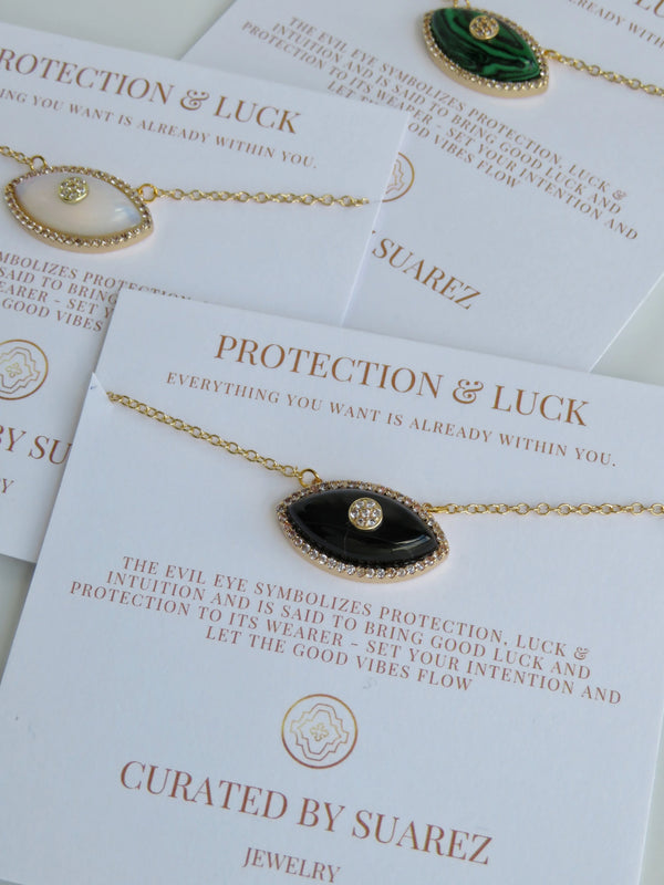 Colar Olho Grego Diamante