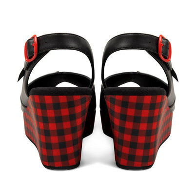 Chocolaticas® Death Cherry Women's Sandal - Tekeno