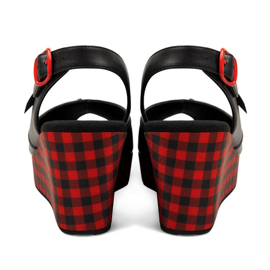 Chocolaticas® Death Cherry Women's Sandal - Tekeno