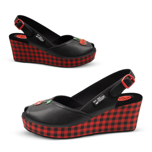 Chocolaticas® Death Cherry Women's Sandal - Tekeno