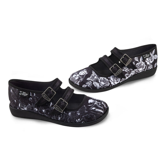 Death Stalks Women's Mary Jane Flats