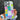Primer plano del estampado del diseño "Post-it" en alta definición sobre la funda de silicona TPU Crazyarte para iPhone, resaltando la calidad de impresión.