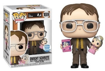 Funko Pop! Television: Dwight con Muñeca Princesa Unicornio - The Office
