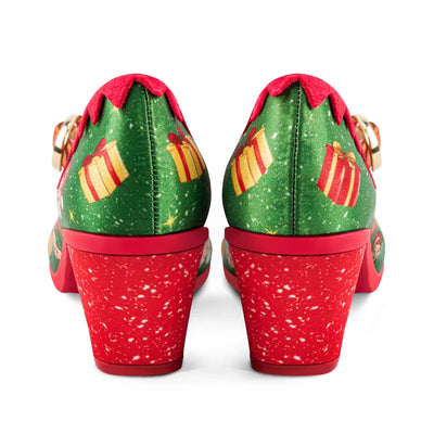 Chocolaticas® Mid Heels Elf Women's Mary Jane Pump - Tekeno