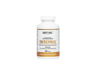 ENERGYHEAL – Complexo adaptogênico para vitalidade e energia diária - 180 Cáps