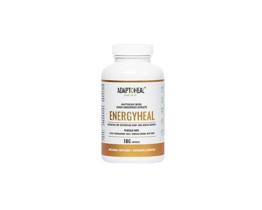 ENERGYHEAL – Complexo adaptogênico para vitalidade e energia diária - 180 Cáps