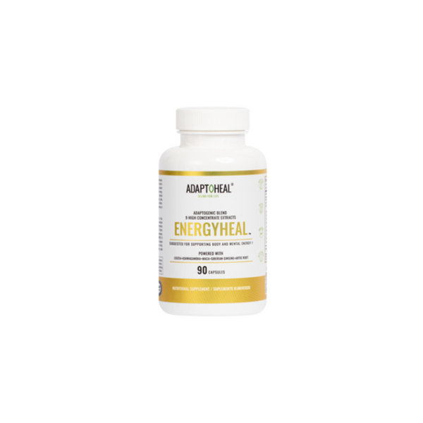 ENERGYHEAL – Complexo adaptogênico para vitalidade e energia diária - 90 Cáps