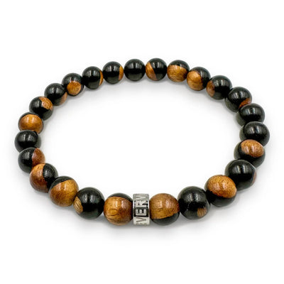Cascade Steelroot Bracelet - Ebony and Steel