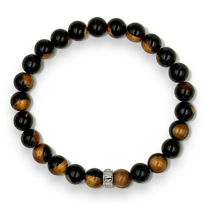 Cascade Steelroot Bracelet - Ebony and Steel
