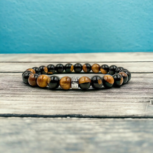 Cascade Steelroot Bracelet - Ebony and Steel