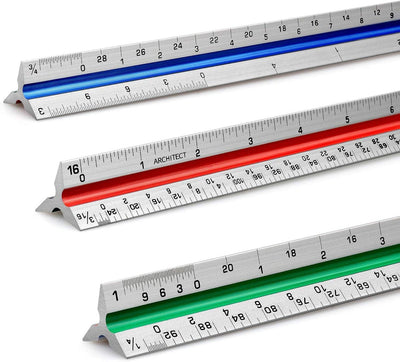 Escalímetro de 12 Pulgadas Hutou: Precisión Profesional para tus Diseños - Tekeno
