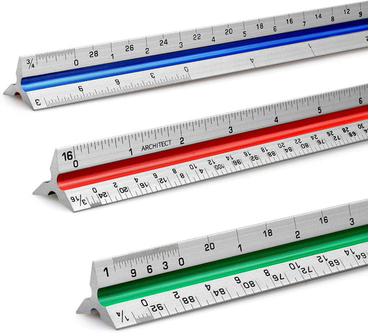 Escalímetro de 12 Pulgadas Hutou: Precisión Profesional para tus Diseños - Tekeno