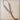 White Turquoise Squash Blossom Necklace w/ Tan Tassel 262a