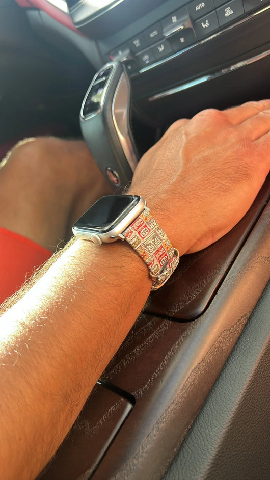 Correa Apple Watch - Placa Carro - Tekeno