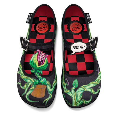 Chocolaticas® Feed Me Women's Mary Jane Flat - Tekeno