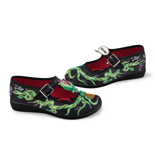 Chocolaticas® Feed Me Women's Mary Jane Flat - Tekeno