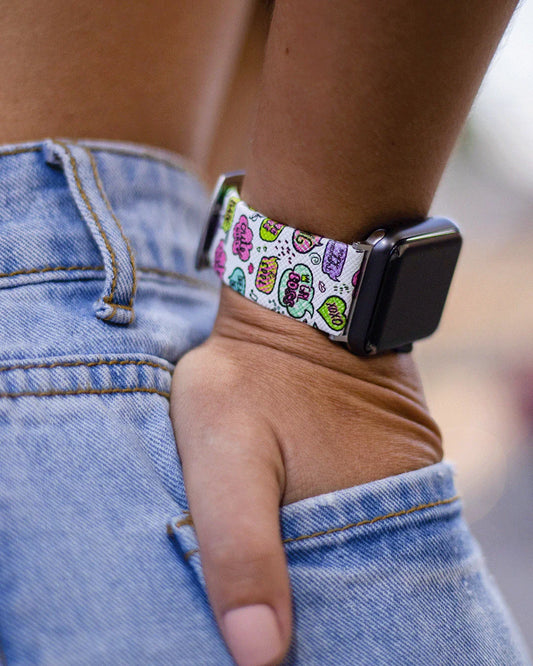 Correa Apple Watch - Nube Mensaje - Tekeno