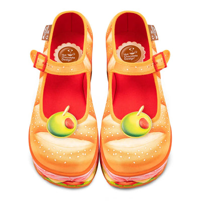 Chocolaticas® Footlong Women's Mary Jane Platform - Tekeno