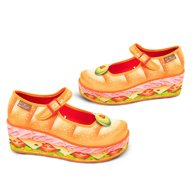 Chocolaticas® Footlong Women's Mary Jane Platform - Tekeno
