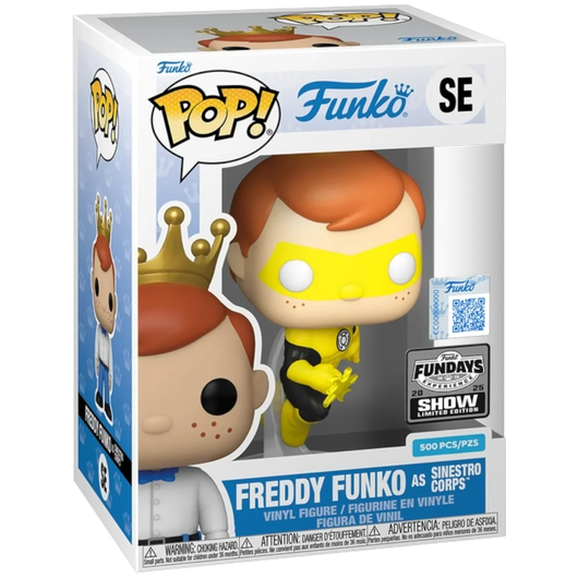 Funko Fundays Experience 2025: Pop! Originals DC Freddy Funko as Sinestro Corps () LE500 - Tekeno