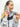 Vista frontal de la funda Crazyarte para iPhone con el diseño "Girl Power", mostrando su gráfico único y empoderador.