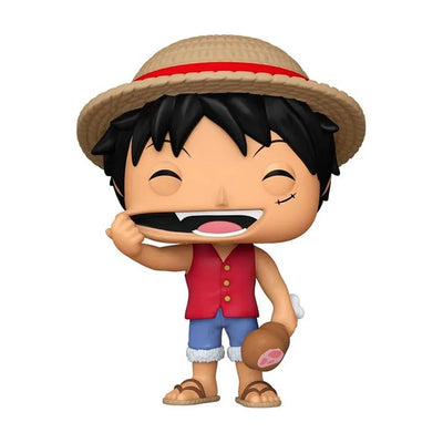 Funko POP Animation: Monkey D. Luffy With Meat - One Piece - Tekeno