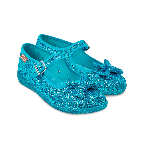 Sapatilhas Mary Jane Brilho Ice para Mulher