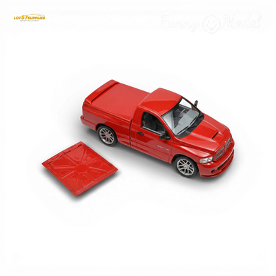 (Pre-Order) Funny Model Dodge RAM SRT-10 Flame Red 1:64