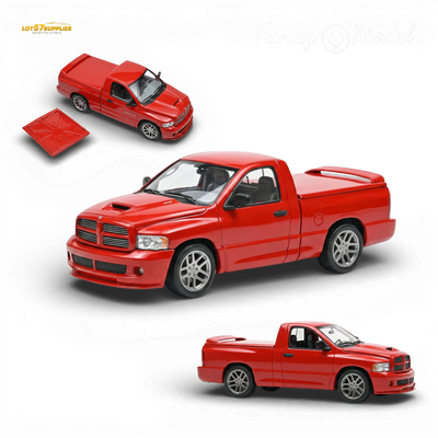 (Pre-Order) Funny Model Dodge RAM SRT-10 Flame Red 1:64