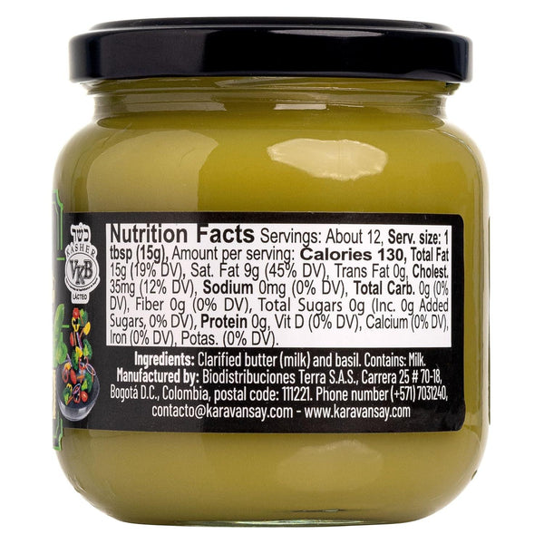 Ghee con Albahaca Karavansay
