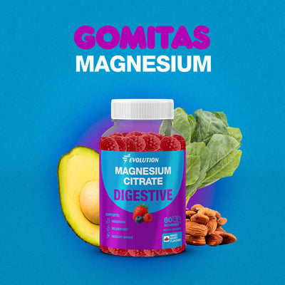 Gomitas de citrato de magnesio soporte digestivo