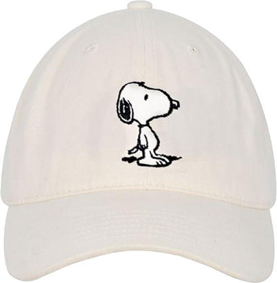 Gorra “Dad Hat” Snoopy de Concept One – Peanuts, 100% algodón, talla única, visera curva - Tekeno