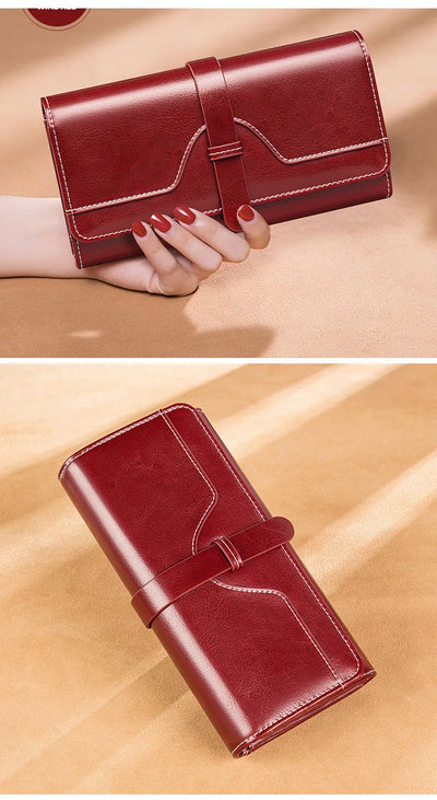Bolso de Cuero Genuino de Gran Capacidad - Image 15